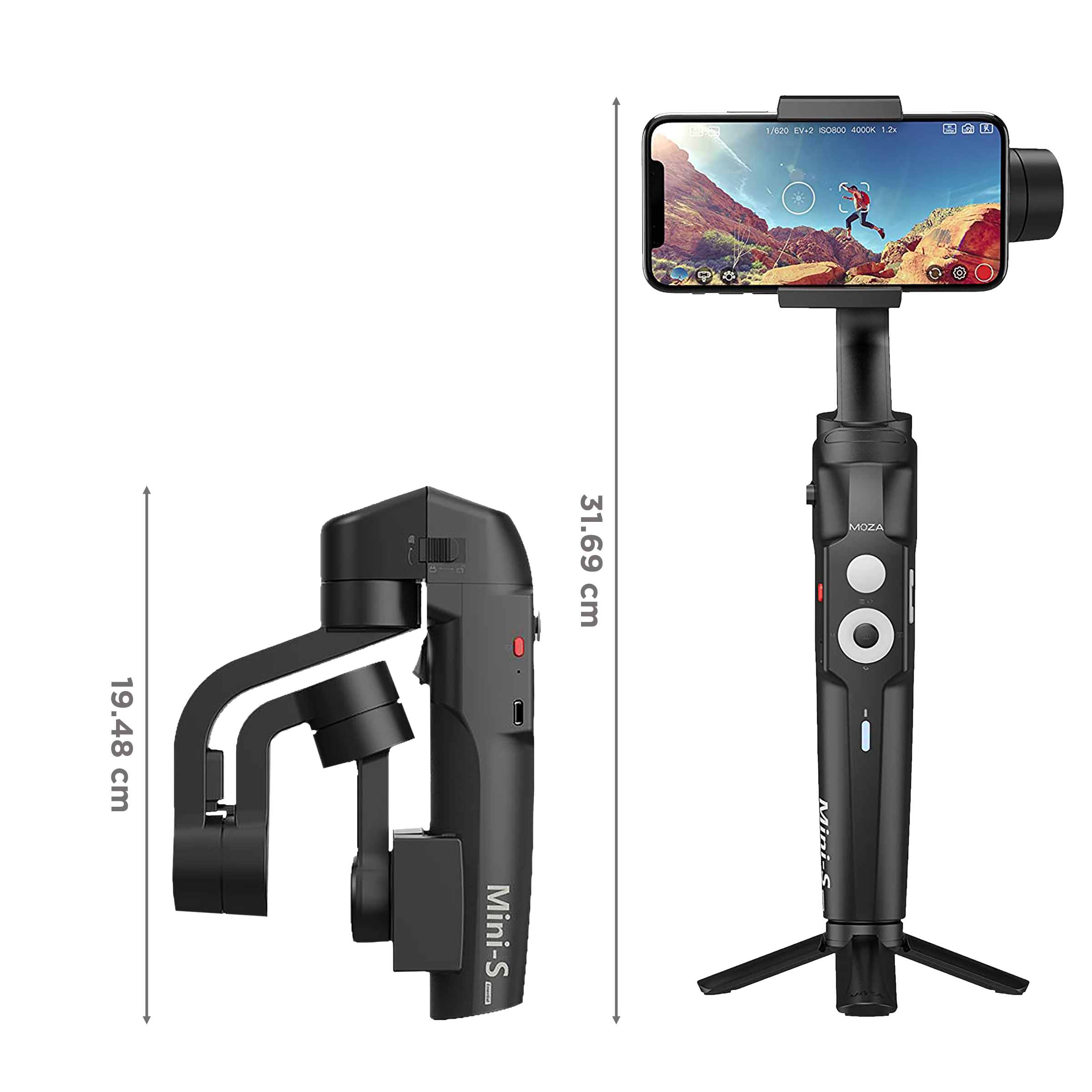 Buy Moza Mini-S Essential 3-Axis Gimbal for Mobile (Advanced